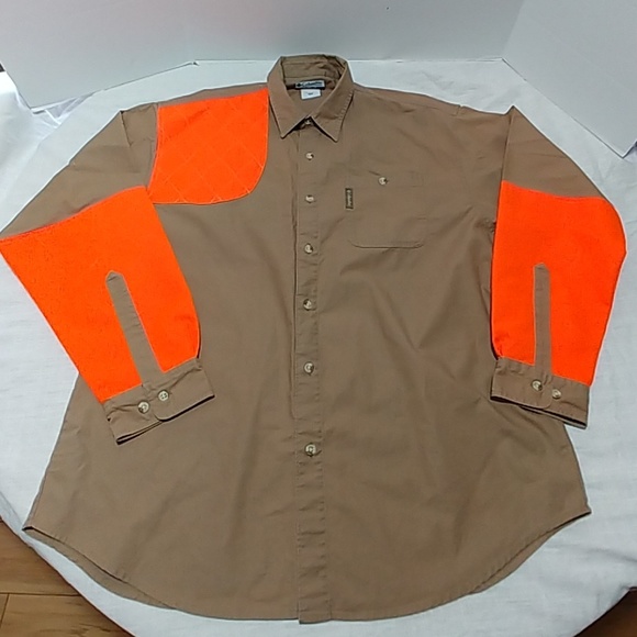 Columbia Hunting Shooting Shirt Mens 